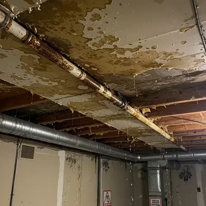 Ceiling Water Damage Repair in New London, MO